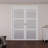 Paneled Manufactured Wood and Glass Pivot-French Door With Installation Hardware Kit-71259367