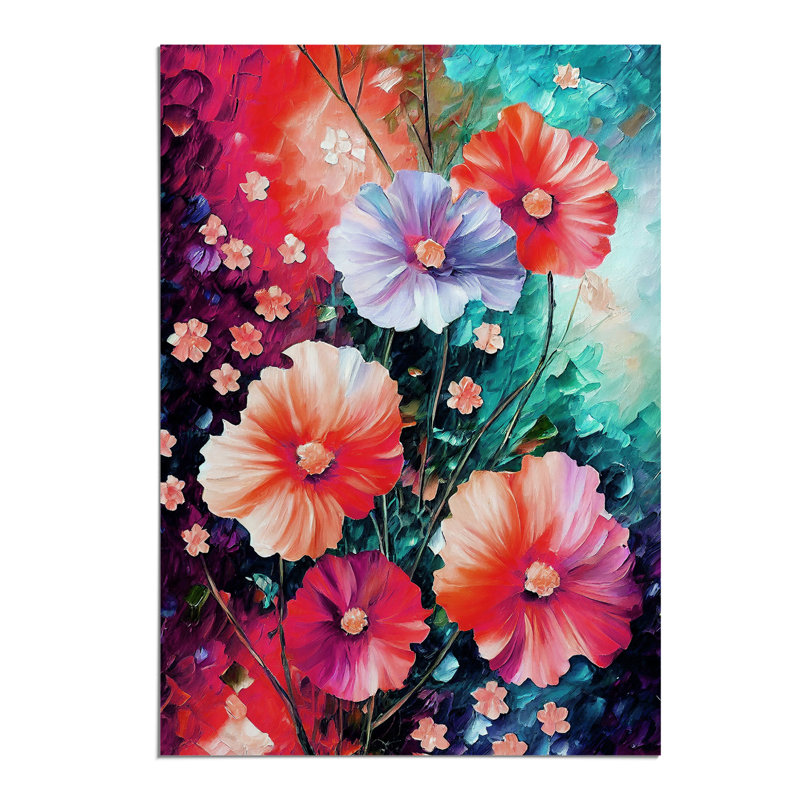 Bunch Of Flowers No.2 - Painting, Paper, No Matte, 59.4cm H x 42cm W