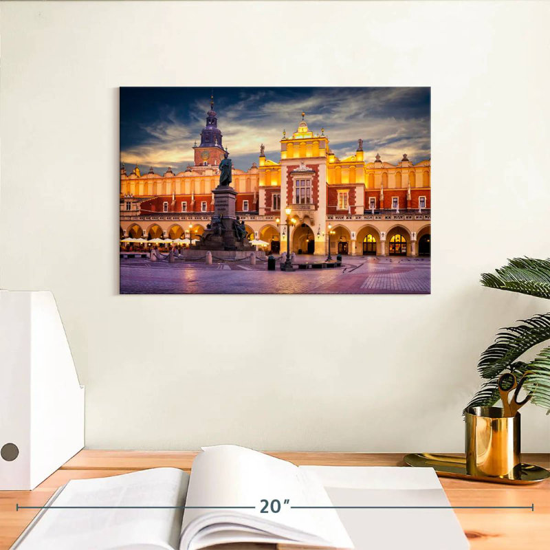 Pavillon Krakow, H 8 po x l 12 po