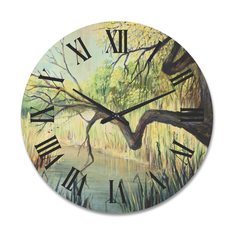 Horloge murale The Lake of Silence, Très grand