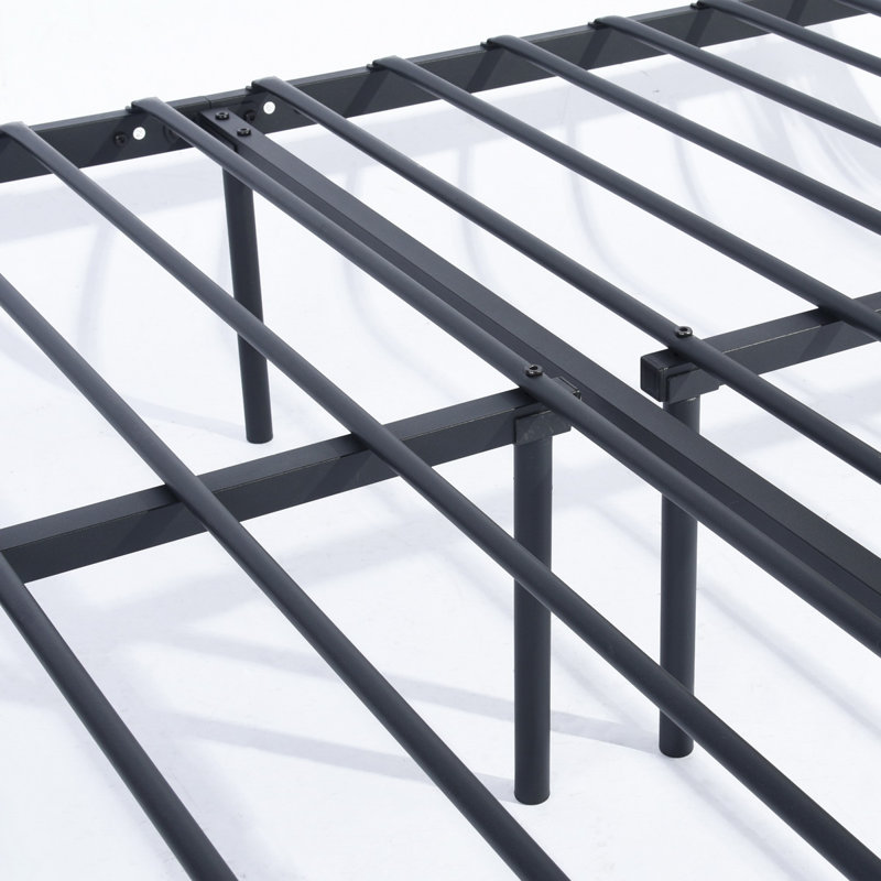 Albanese Solid Wood Bed, Double (4'6), Black