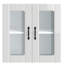 Kitchen Wall Cabinet With Glass Door Lucca Engineered Wood-554589248-554589251