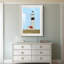 Prisme du désert I - Tableau sous verre avec passe-partout, grand format pour salon-1048469643-1048469644