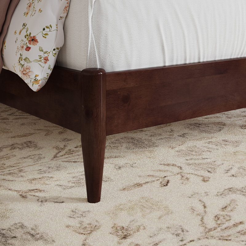 Lit pour enfant Areya Bed, Noyer, Simple