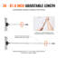 + 34 - 81.6 in Extension Handle Pole, Stainless Steel Knife Professional Skim Coat Tools, for