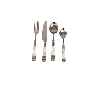 4 Piece Stainless Steel Hostess Set