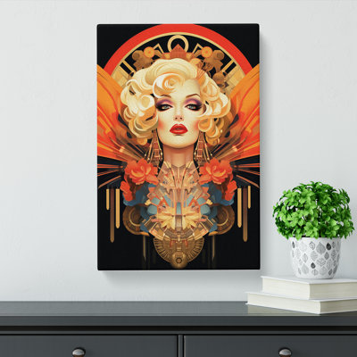 Drag Queen Deco - Wrapped Canvas
