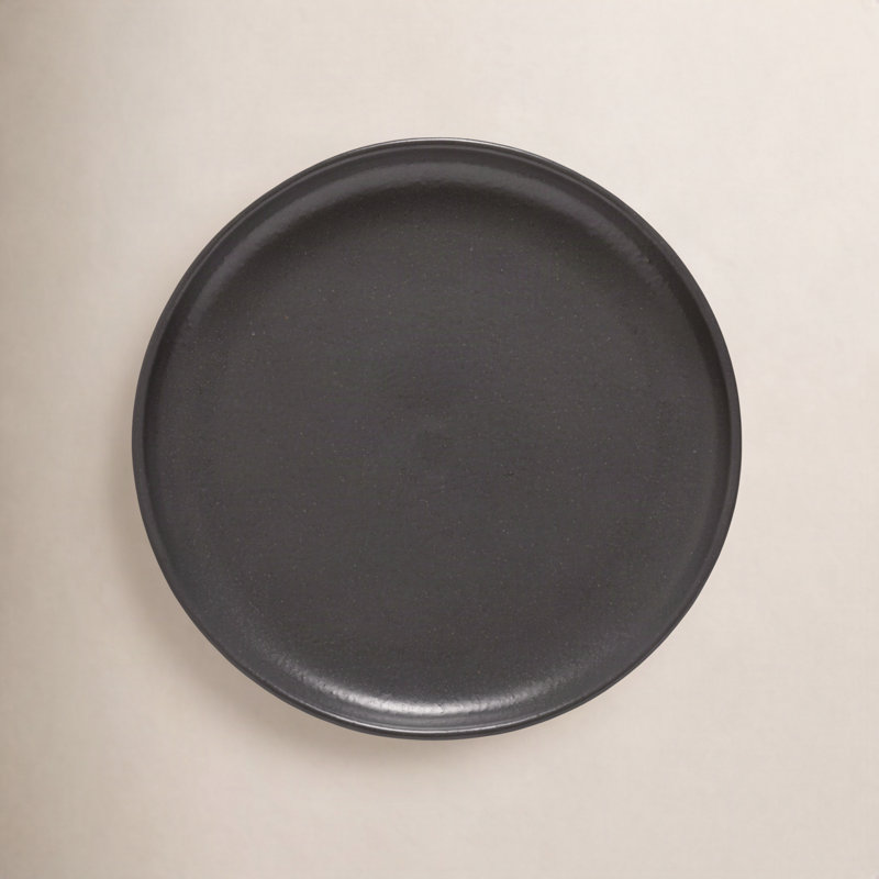Pacifica Dinner Plate, Black