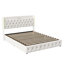 Upholstered Velvet Lift Up Storage Bed-791251453
