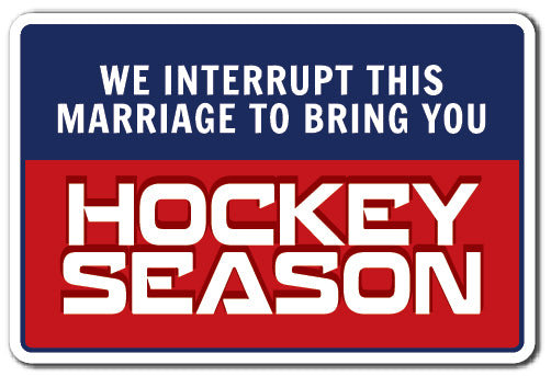 Signe de la saison de hockey