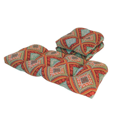 Coussin de causeuse / canapé d'extérieur en espagnol 3 pièces