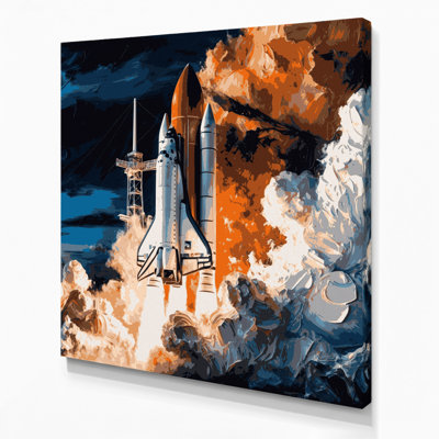 Art mural sur toile gris
