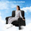 Chaise d'appoint rembourrée avec coussin amovible et accoudoirs amovibles-829431479