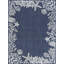 Tapis d'intérieur / extérieur bleu marine Seraphine-854939361