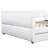 Queen Size Upholstered Platform Bed with USB and 2 Drawers-189242689