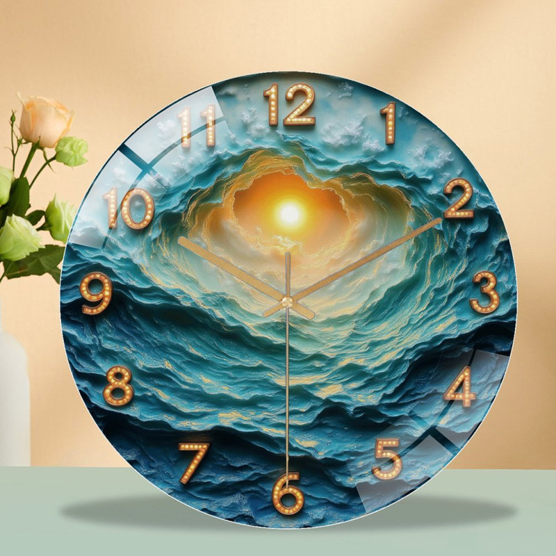 Horloge murale 12 po