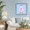 Cadre flottant Sassy Seagull Kinda Crabby, design par Bex Morley Design