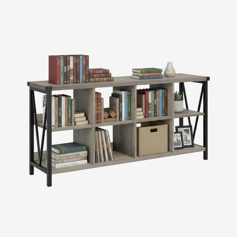 158cm Console Table, Grey