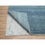 Tapis en laine noué à la main à motif géométrique de 9 pi x 12 pi 1 po bleu Yale 08318B3553A14285A48253DAF2B4F571