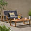 Ensemble de causeuse et table basse Paloma