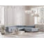 4 Seater Velvet Corner Sofa -383019157-383019153