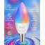 E14 Smart Light Bulbs 60W Equiv., Work with Alexa/Google Home/Smart Life, 500LM 5W RGBCW Candle Candelabra LED Light Bulbs, No Hub Required, 2.4G WiFi Bluetooth Bulb-128815758