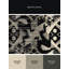 Tapis noir d'inspiration mondiale Pittman Dragons lavable à la machine - reliure noire-83325199