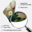 «Painted Blossoming Wildflowers VI» - art mural asymétrique en forme de boum floral-1367690074