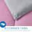 Nestl All Season Solid Lightweight Down Alternative Reversible Comforter-985451503-985451509