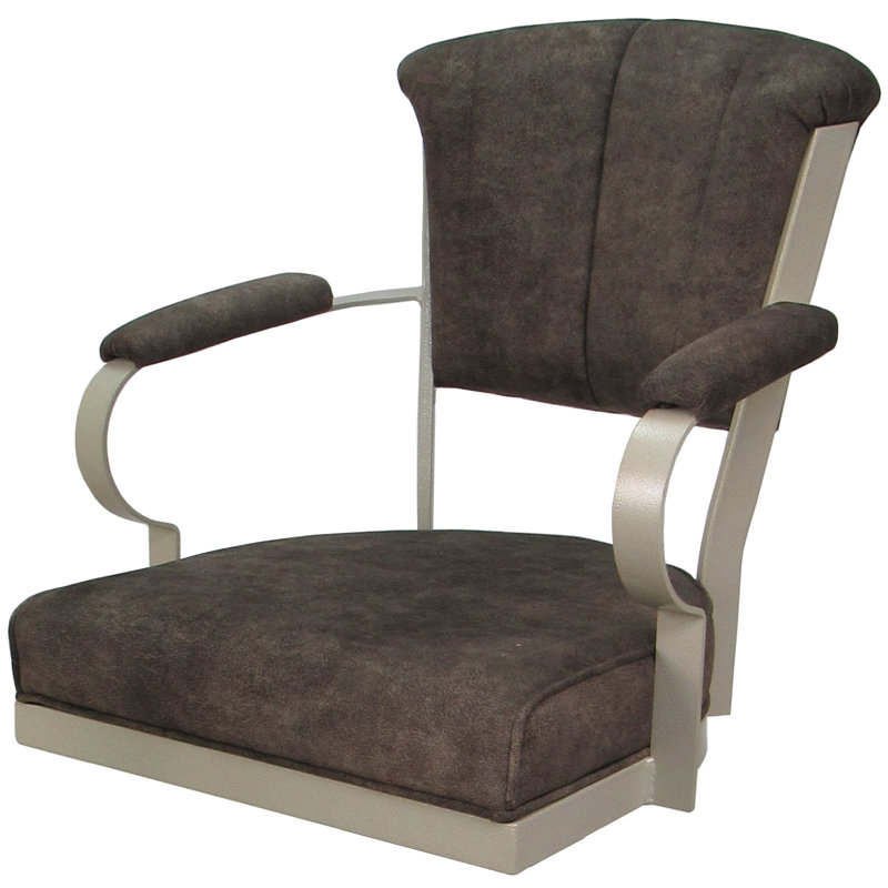 Tabouret très grand Hallah, Cendres / beige