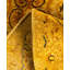 Overdyed Hand-Knotted Wool Modern-Contemporary Gold Area Rug 4' 8" x 7' 4"