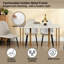 Nehuen Metal Base Dining Table-81809864