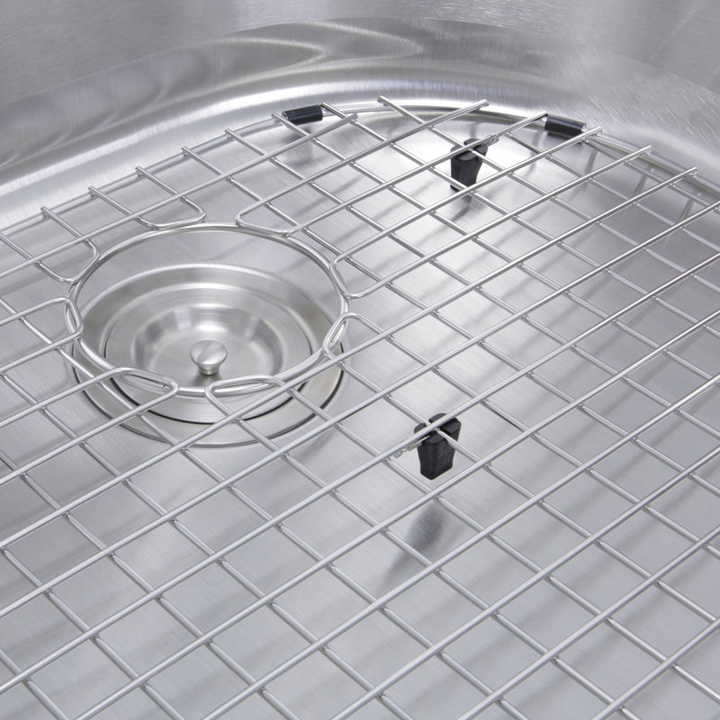 23.75'' L Single Bowl Stainless Steel Kitchen Sink