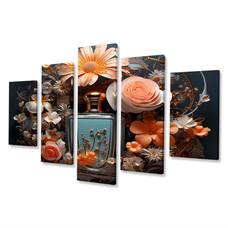 Kruse - Parfum mural - 5 panneaux