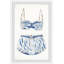 «Dolphin Swimsuit» par Parvez Taj - peinture encadrée-1145538894