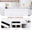 Meuble-lavabo simple 47 po avec plateau en résine Cummington