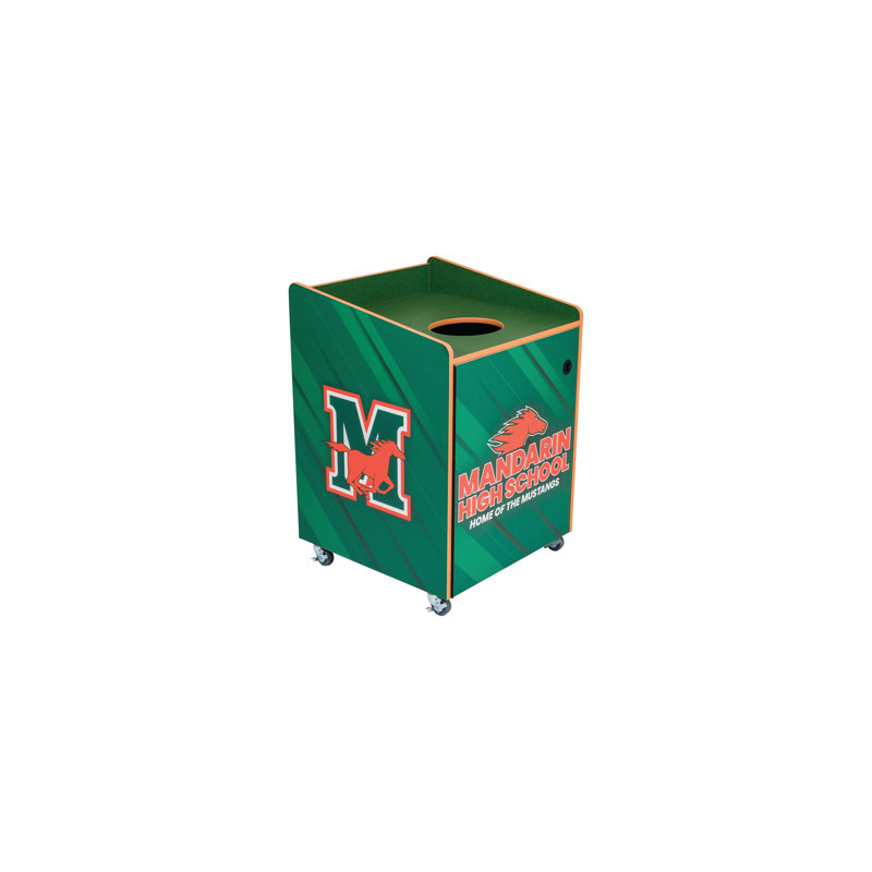 Heavy-Duty Recycling Receptacle -55 Gallons
