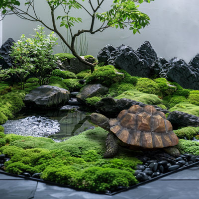 Amanveer Animals Polyresin Garden Statue