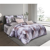 Amber Grey Duvet Cover