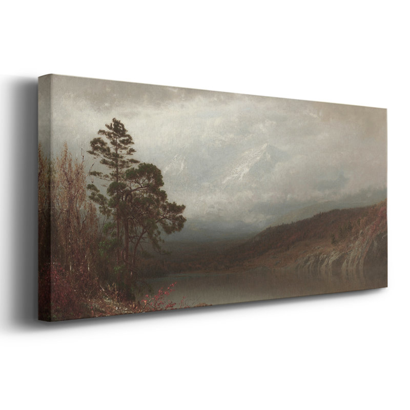 Série paysage - CDXLV III - Toile tendue avec châssis - Prêt à accrocher, H 12 po x l 30 po
