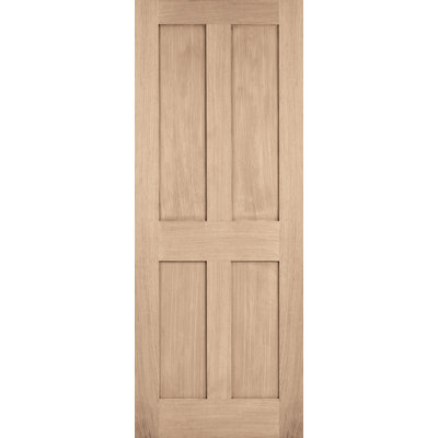London Unfinished Oak Internal Door