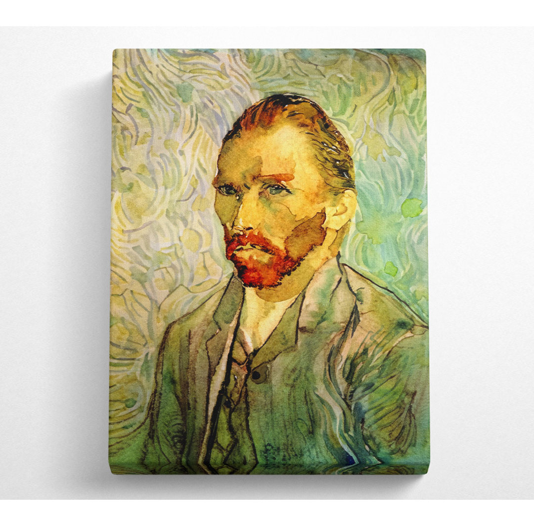 Van Gogh Selbstporträt 2 - Kunstdrucke auf Leinwand