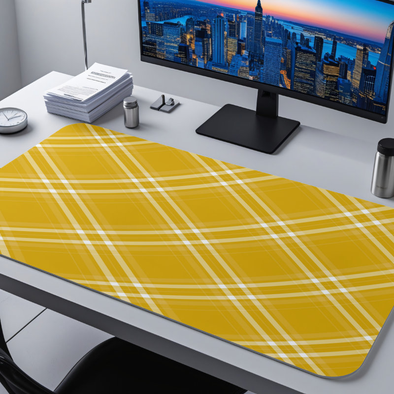 Polyester Desk Pad, 31.5x15.5