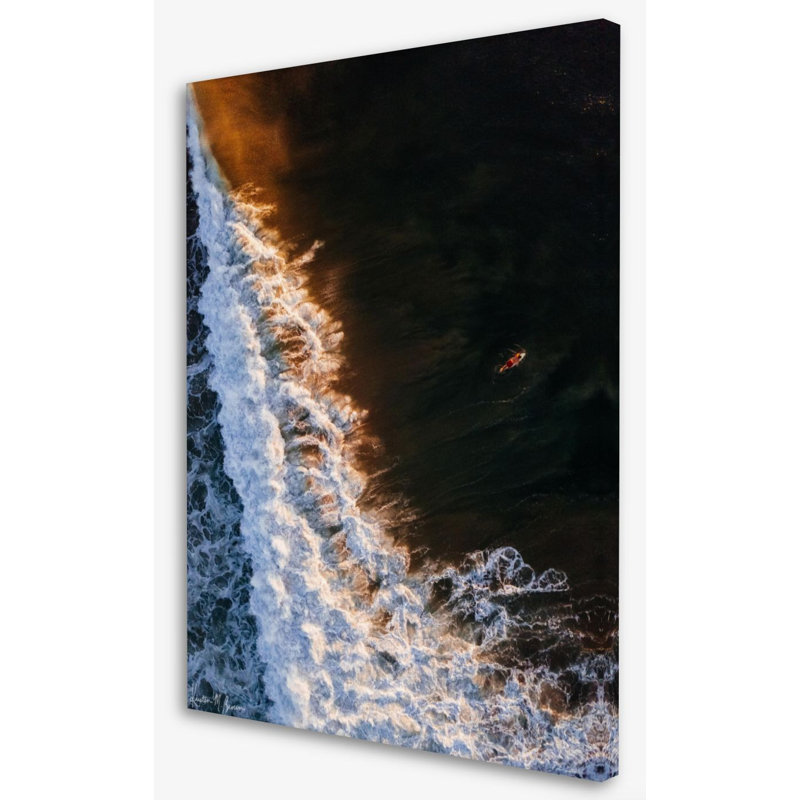 The Rush Print by Kristen M. Brown, 24" H x 18" W x 1.25" D, Wrapped Canvas