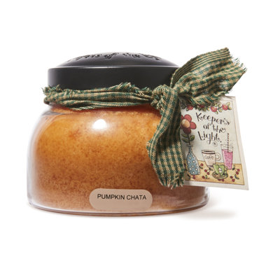 Bougie pot citrouille parfumée Chata