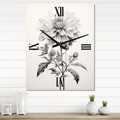 Horloge murale Aireana - Dahlia