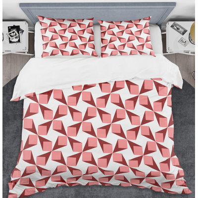 Ensemble de housse de couette style rétro Mid-Century