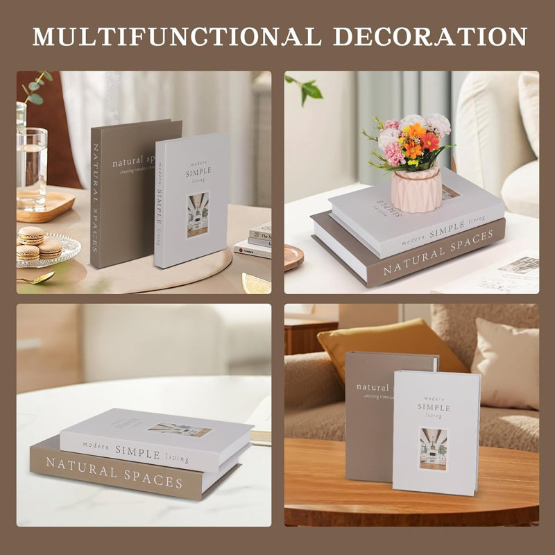Cardboard Decorative Book