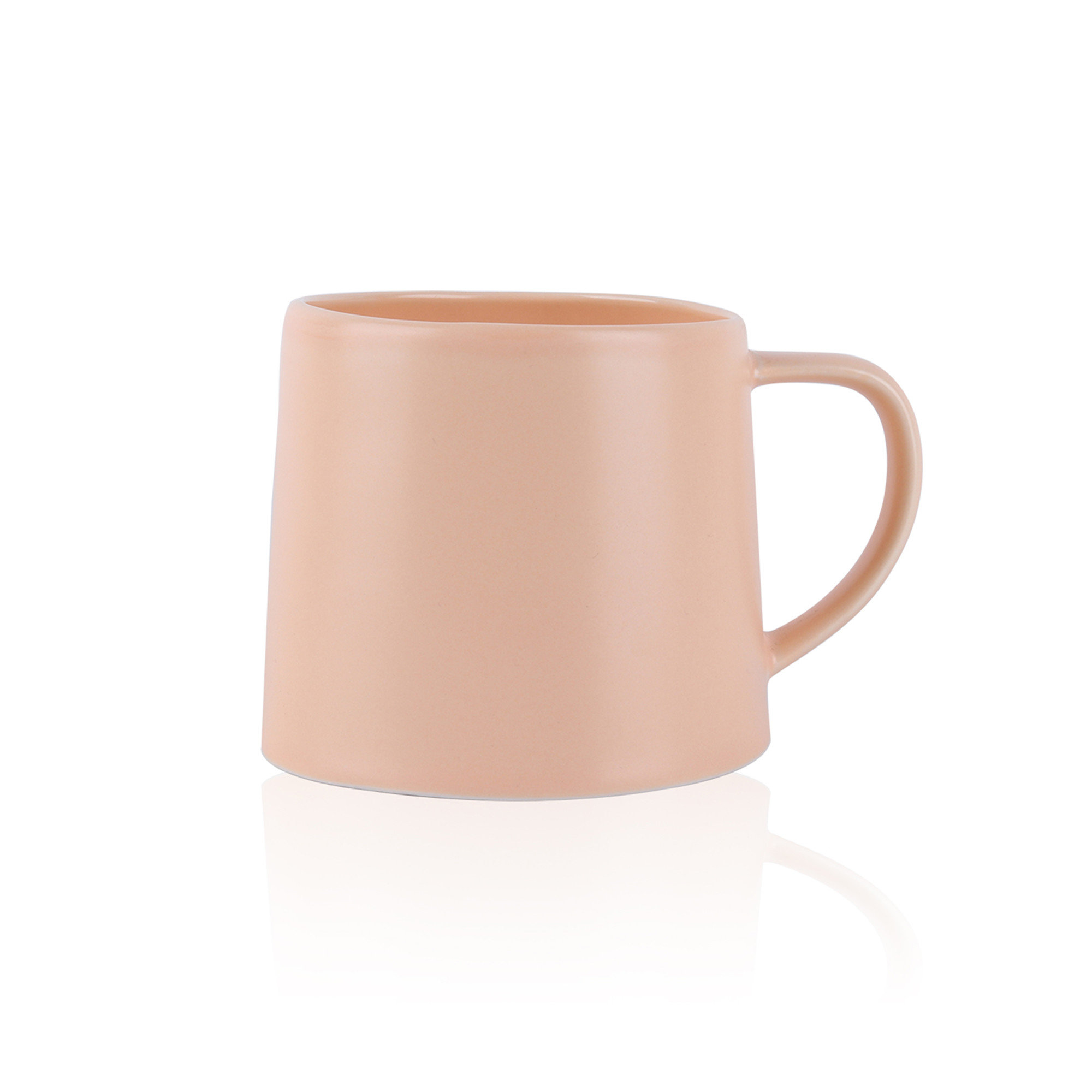 Stone Lain Delilah Mug Set Porcelain, Pastel Orange