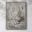 Impression florale vintage encadrée Lxxxix - bois massif-1188279630